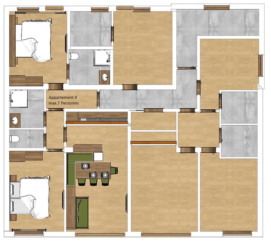 Appartements Alpin Saalbach-Hinterglemm Quarto foto